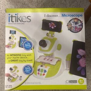 iTikes Green Microscope Learning Toy